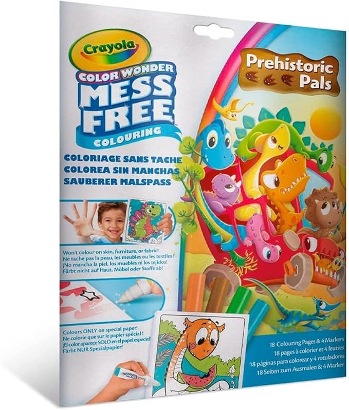 Crayola Color Wonder Coloring Set Prehistoric Pals