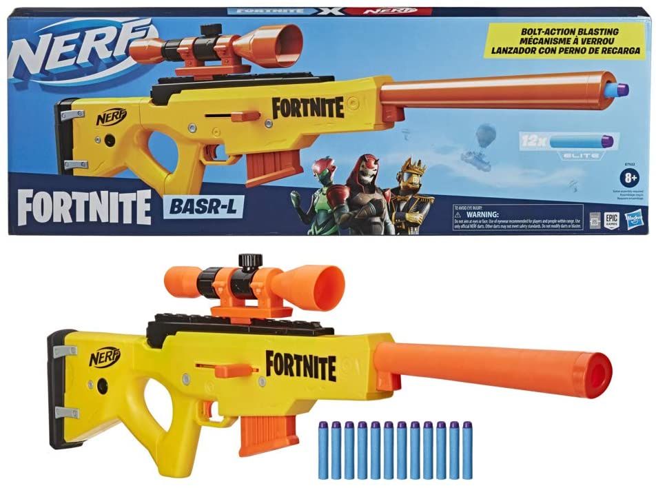 Nerf Fortnite Basr L Dart Blaster E7522 - Colorland Toys
