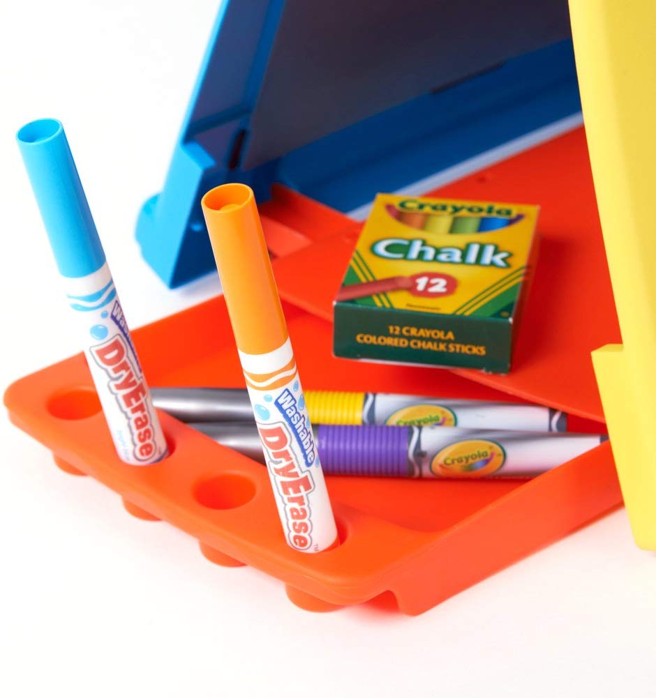 Crayola Wall Easel and Magnetic Gears, CY5080-04 - Colorland Toys