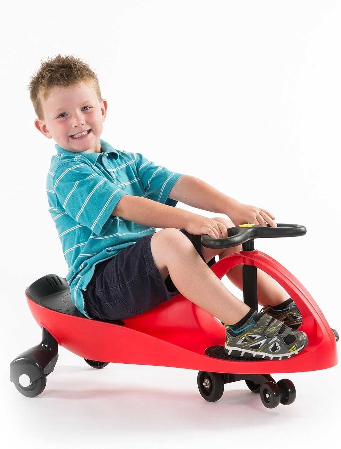 Kids Swing Car Red/Black MN067
