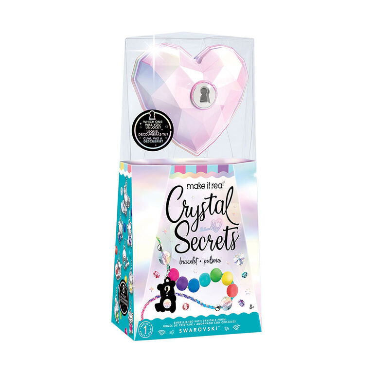 DIY Make It Real Crystal Secrets Bracelets With Swarovski Assorted Styles 1711 - Colorland Toys