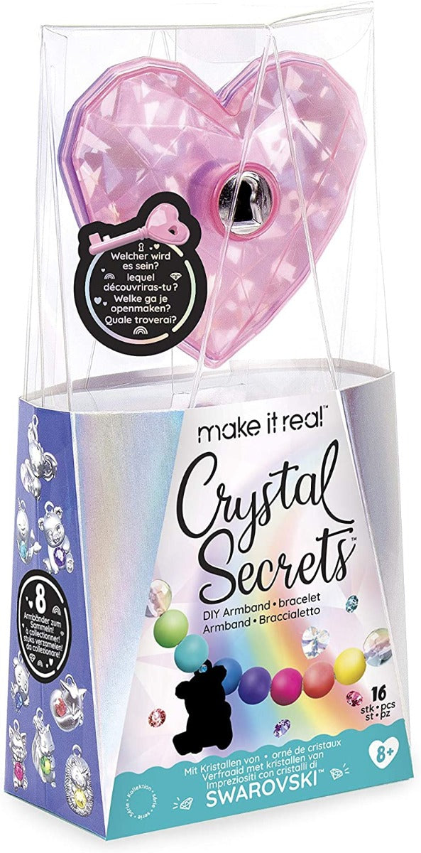 DIY Make It Real Crystal Secrets Bracelets With Swarovski Assorted Styles 1711 - Colorland Toys