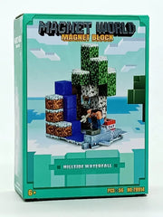 Magnet World Magnetic Block Hillside Waterfall 56-Pcs T9914