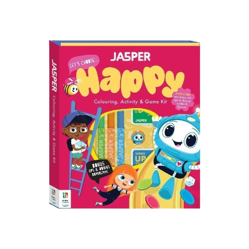 Hinkler Jasper Let's Choose Happy Colouring Activity & Game Kit 151663HK - Colorland Toys