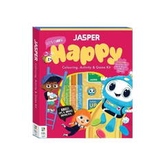 Hinkler Jasper Let's Choose Happy Colouring Activity & Game Kit 151663HK - Colorland Toys