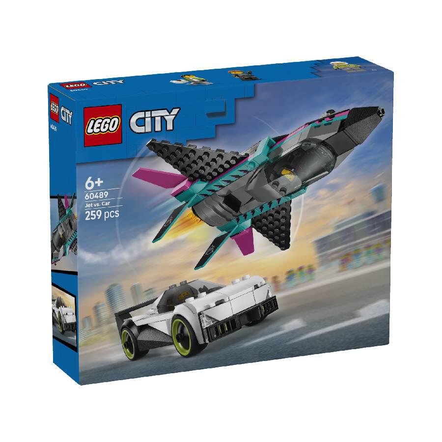 LEGO City Jet vs. Car 60489 - Colorland Toys