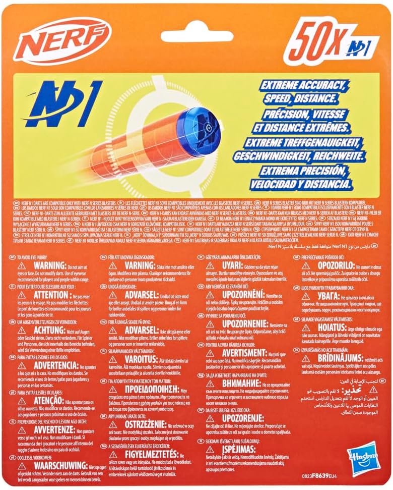 Hasbro Nerf N Series Refill Darts 50 Pieces