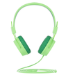 Booma Beats Wired Headphones (Green)