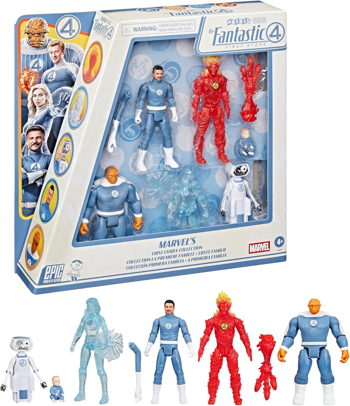 Marvel Studios The Fantastic Four Epic World of Action Pack G0982 - Colorland Toys