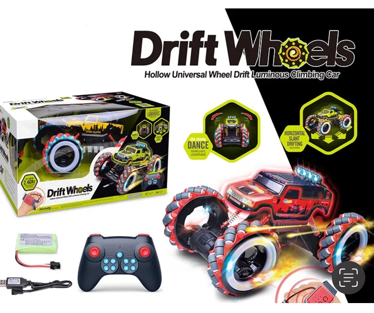 RC Drift Car Controller with Watch 668-5A