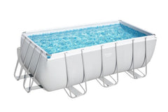 Bestway Above Ground Frame Pool Rectangular 4.12mx2.01x1.22m 56456 - Colorland Toys