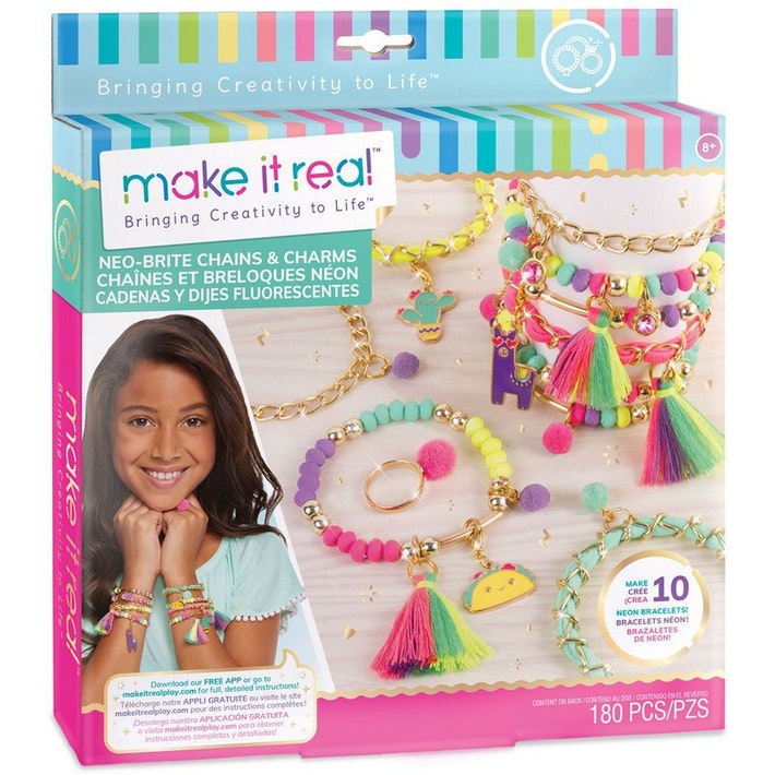 Make it Real Neo-Brite Chains and Charms 1313 - Colorland Toys