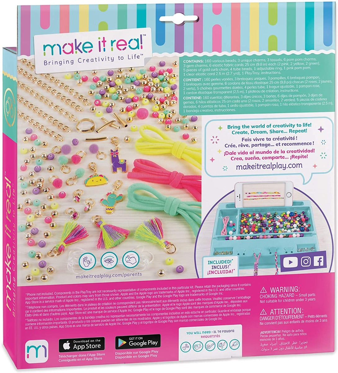 Make it Real Neo-Brite Chains and Charms 1313 - Colorland Toys