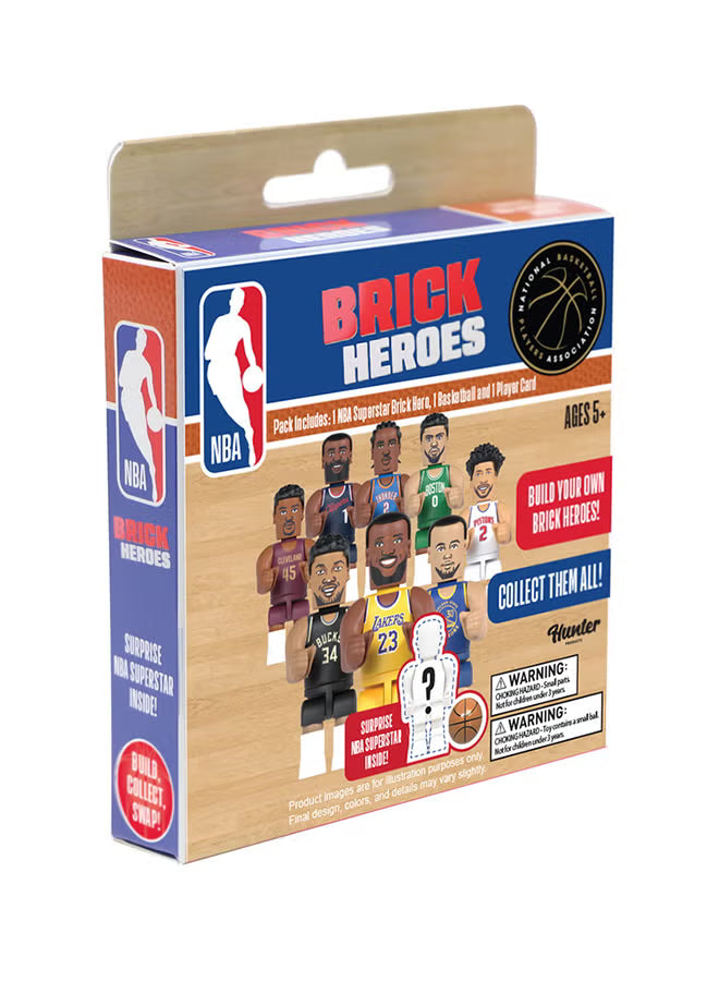 NBA Brick Heroes: Figures Asstd. HUN3569 - Colorland Toys