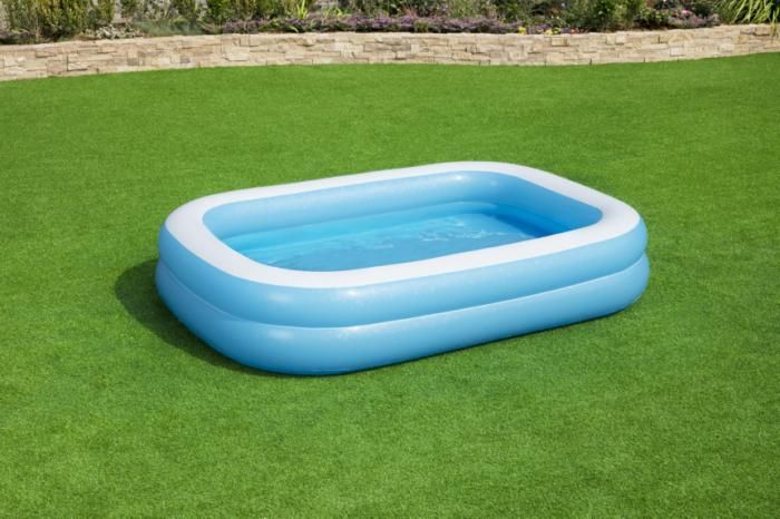 Bestway Blue Rectangular Pool 87x69x20 inch 54006 - Colorland Toys