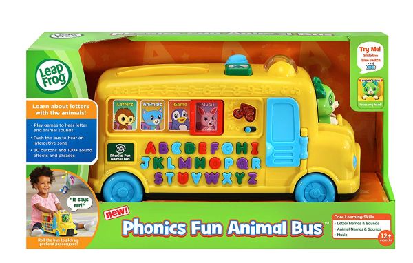 LeapFrog Phonics Fun Animal Bus 80-601300 - Colorland Toys