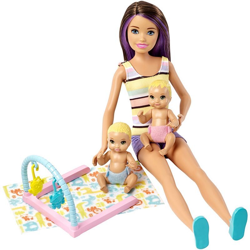 Barbie Skipper Babysitters Inc. Nap n Nurture Nursery Dolls GFL38 - Colorland Toys