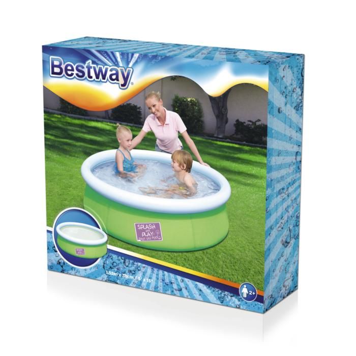 Bestway My First Fast Set Pool 1.52mx 38cm Assorted 57241 - Colorland Toys
