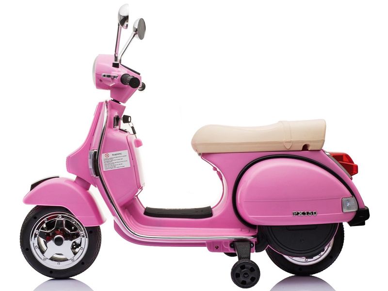 Vespa Motorbike Pink PX150 - Colorland Toys