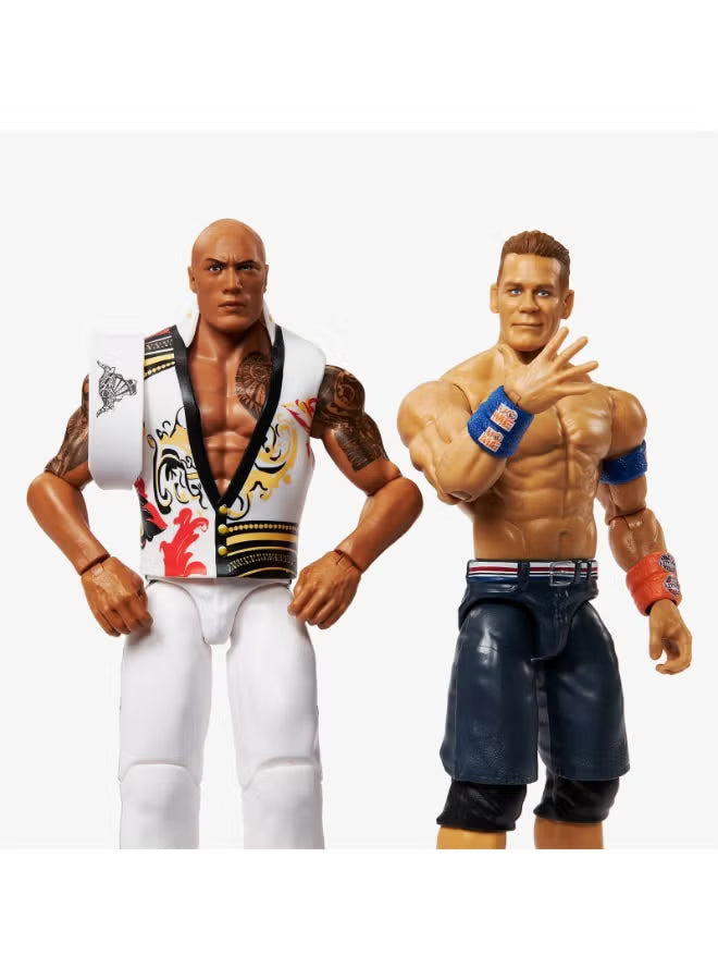 WWE Main Event Showdown The Rock VS John Cena 2-Pack JGD62 — image 2
