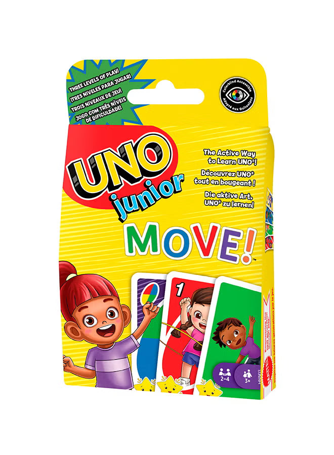 UNO Junior Move Card Game — image 1