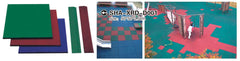 Rubber Coiled Carpets Red D001 - Colorland Toys