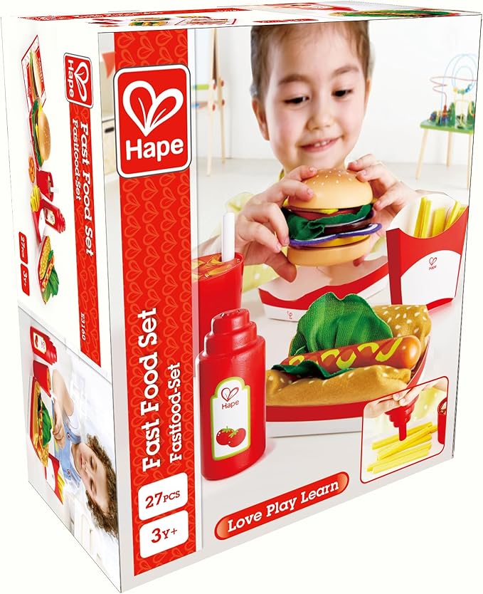 Hape Fast Food Set E3160