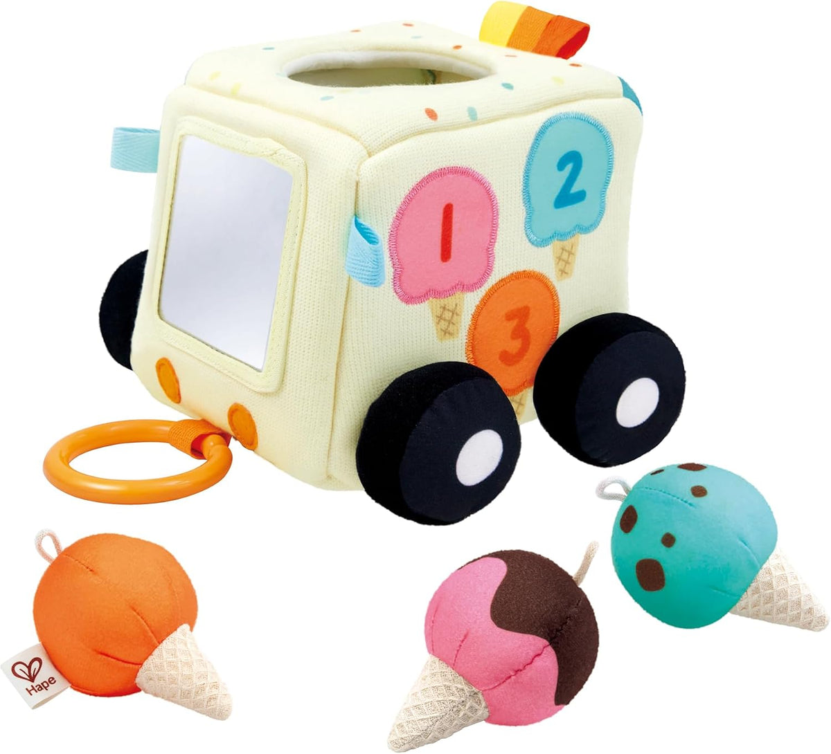 Hape Sensory Scoop Ice Cream Truck E0075 — image 1