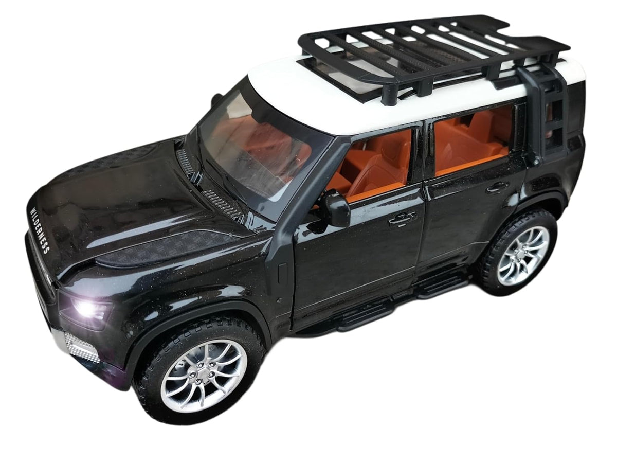 Pullback Land Rover Defender Die-Cast 1:22 Scale Asstd. CZ132A/XA2403B/HCL-910A