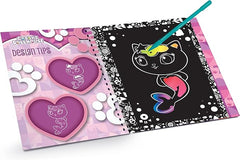 Lisciani Gabby's Dollhouse Sketchbook A-Meow-Zing Scratch Reveal 12976 - Colorland Toys