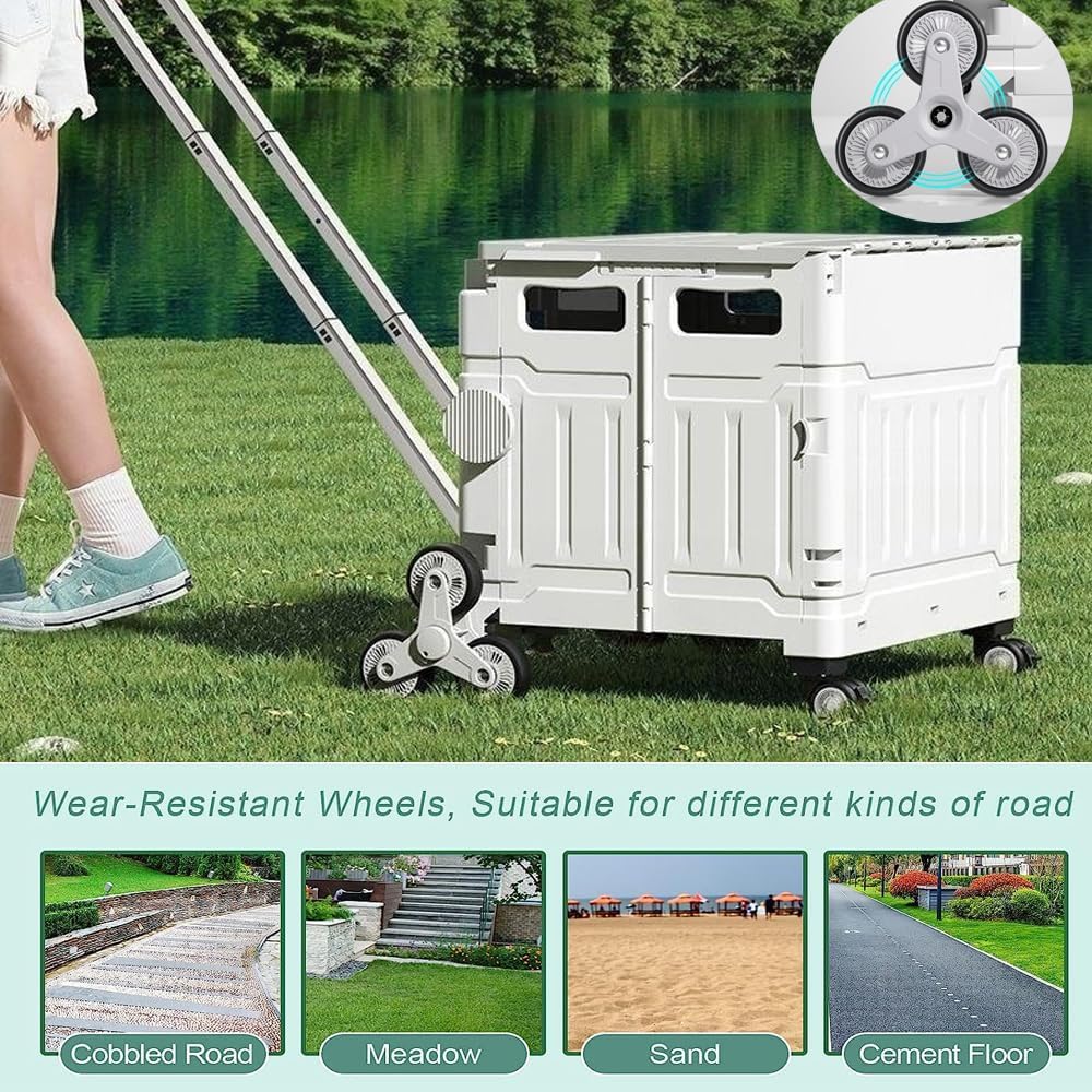 Folding Carriage 8IN Green