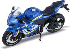 MSZ Suzuki Motorcycle Diecast GSX-R1000 1:12 68489A - Colorland Toys