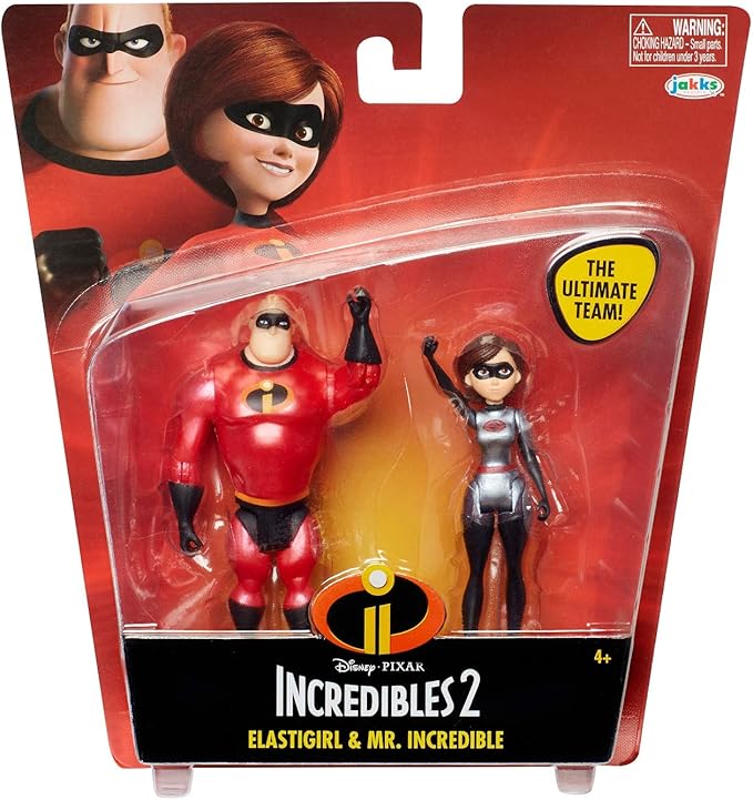 Disney Pixar Incredibles 2 Elastic Girl Mr.Incredible Doll 77213