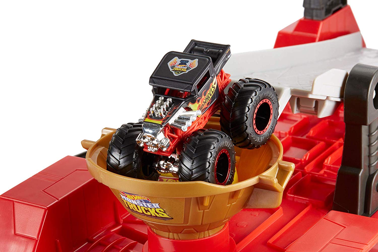 Hot Wheels Monster Trucks Downhill Race & Go GFR15 - Colorland Toys