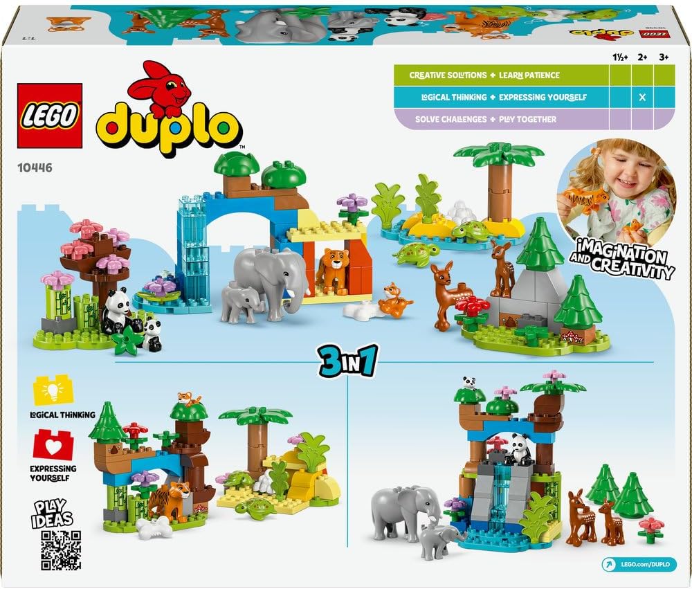 LEGO 3-In-1 Wild Animal Families 6526180/10446 - Colorland Toys