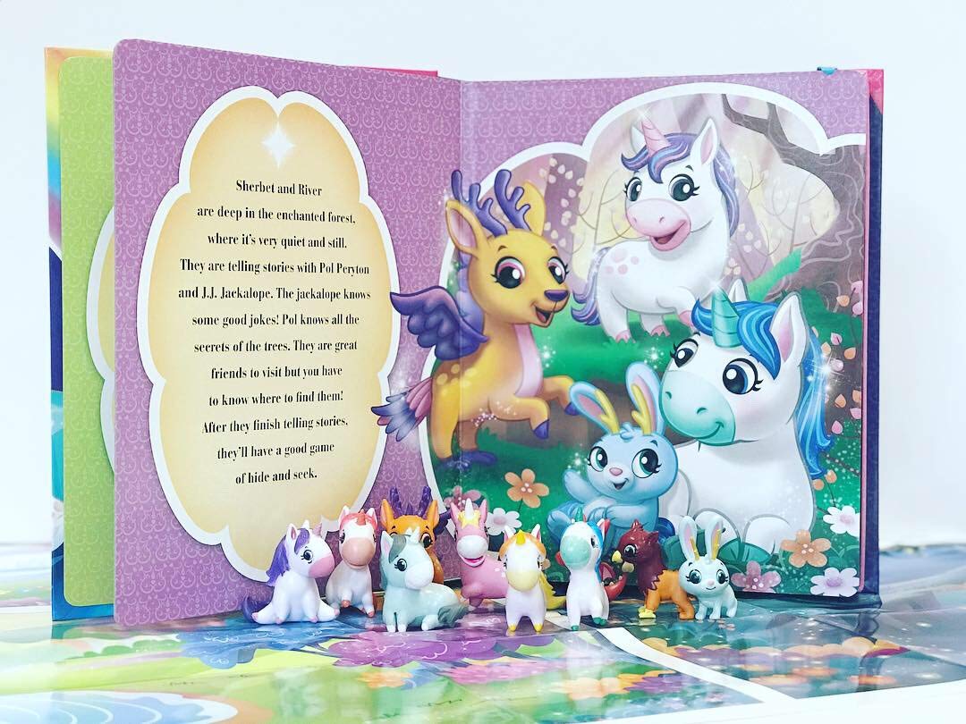 Unicorns & Friends My Busy Book 276434919X - Colorland Toys