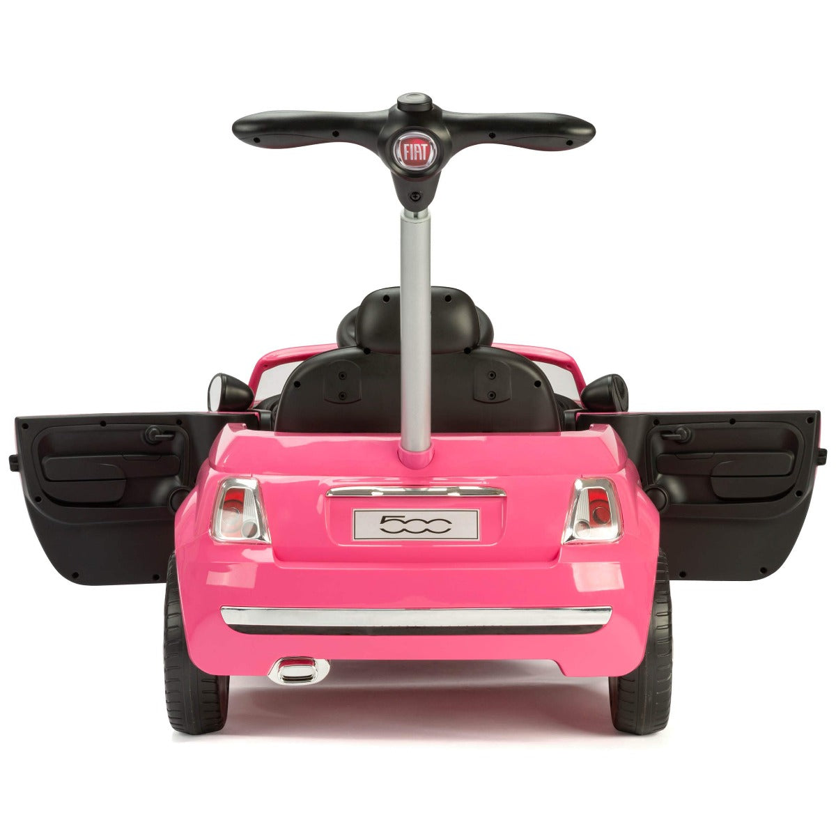 FIAT 500 Pushing Car Pink 3622 Colorland Toys1