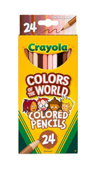 Crayola Colors Of The World 24ct Pencils CY68-4607