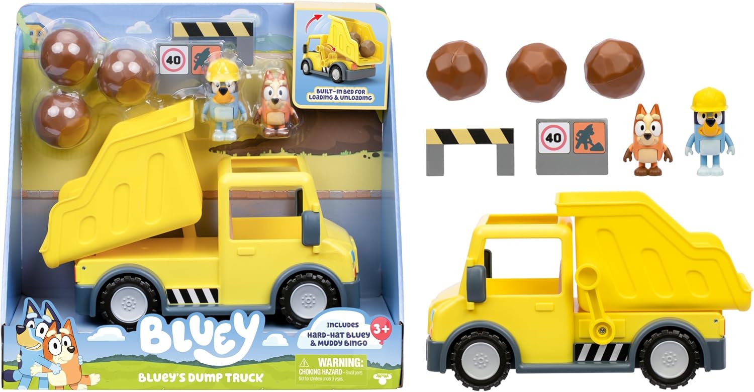 Bluey Series-12 Dump Truck 17673 - Colorland Toys