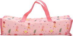 Dolls World Large Travel Cot With Quilt Pillow & Travel Bag For Dolls 18inch 78706