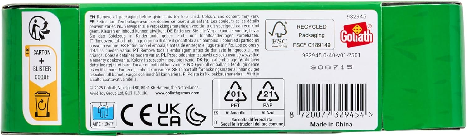 Goliath Jelly Blox Tractor Set – 12 Piece Sensory Building Blocks - Colorland Toys