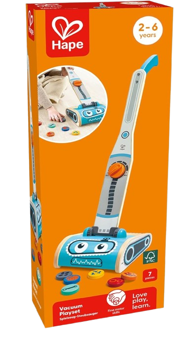 Hape Vacuum Playset E3056