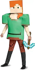 Costume Child Minecraft Alex Deluxe Dress Up 7-8