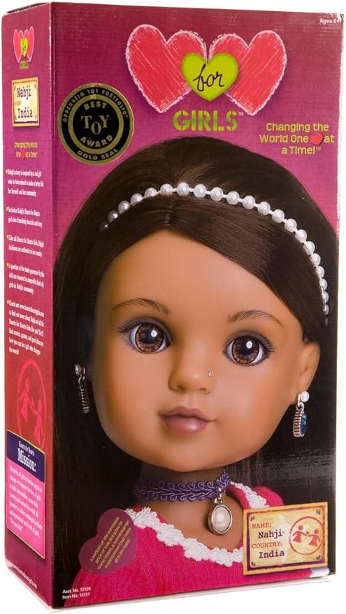 Hearts For Hearts Girls Nahji India Doll 14 inch 35107