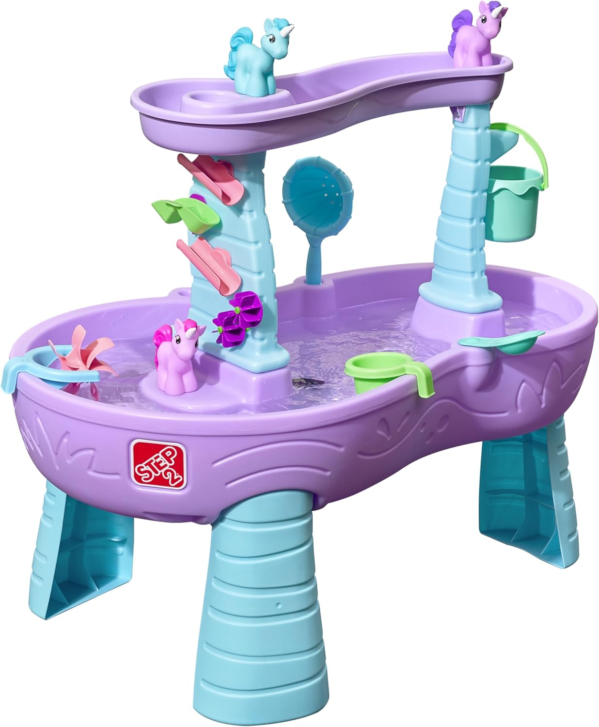 Step2 Rain Showers & Unicorn Water Table 487299 - Colorland Toys