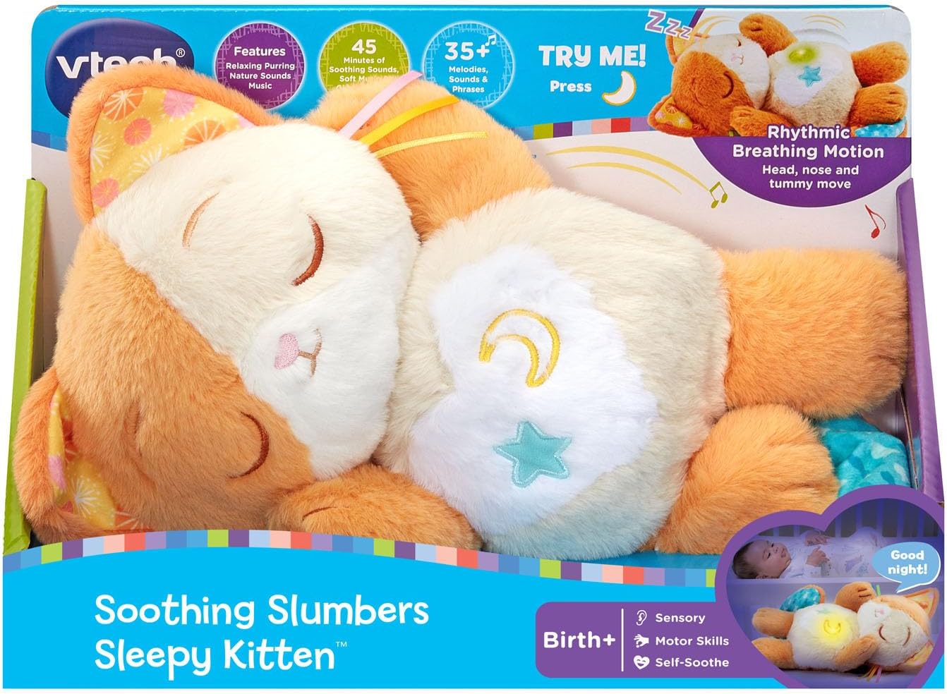 VTECH Calming Purrs Kitten VT80-575003 - Colorland Toys