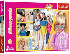 Trefl Glitter Barbie Mattel 100-Pcs 14830