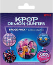 K-Pop Demon Hunters Badge Pack 81024