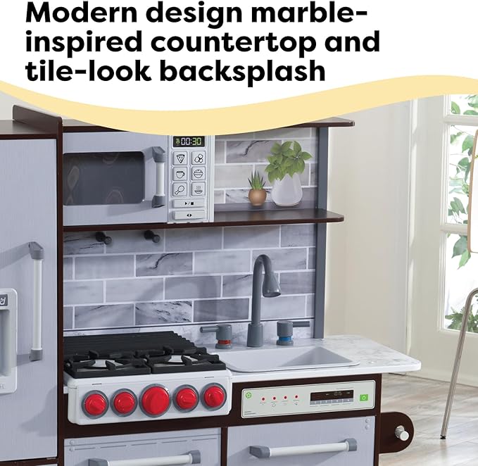 Uptown Elite White Play Kitchen - Colorland Toys