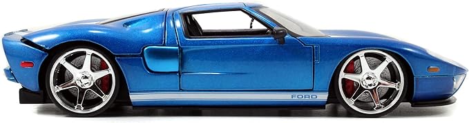 Jada Fast & Furious 2005 Ford GT Blue Metallic 1:24 253203013